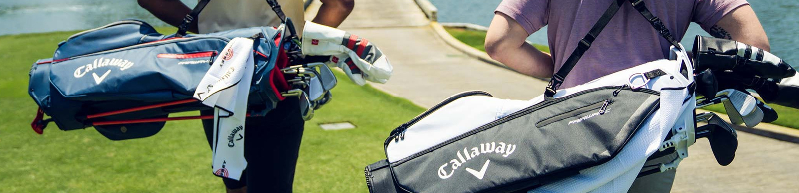 Choosing the Right Golf Bag for Your Game content image 3 - two golfers walking on the golf course with bags on their backs